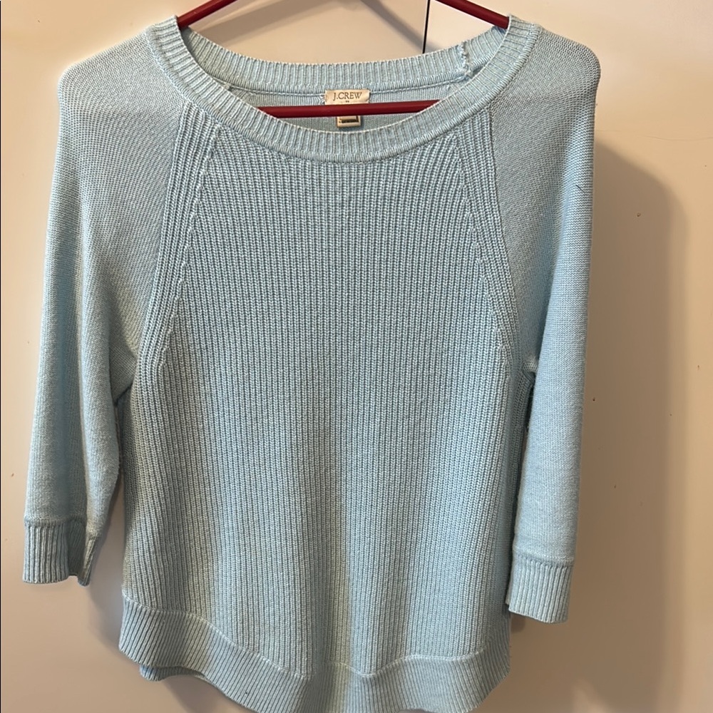 J. Crew Light Blue Sweater
